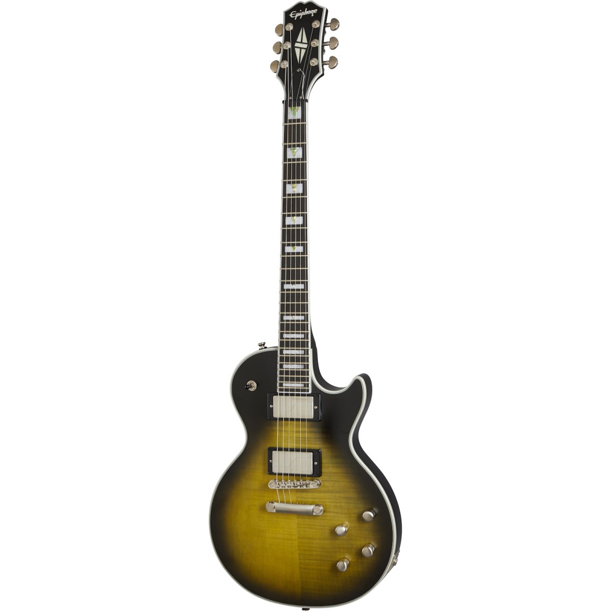 Epiphone Les Paul Prophecy Elektro Gitar (Olive Tiger Aged Gloss)