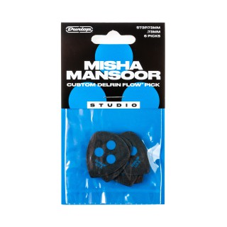 Jim Dunlop Delrin Flow Misha Studio 6lı Paket Pena (0.73 mm) Jim Dunlop Delrin Flow Misha Studio 6lı Paket Pena (0.73 mm)