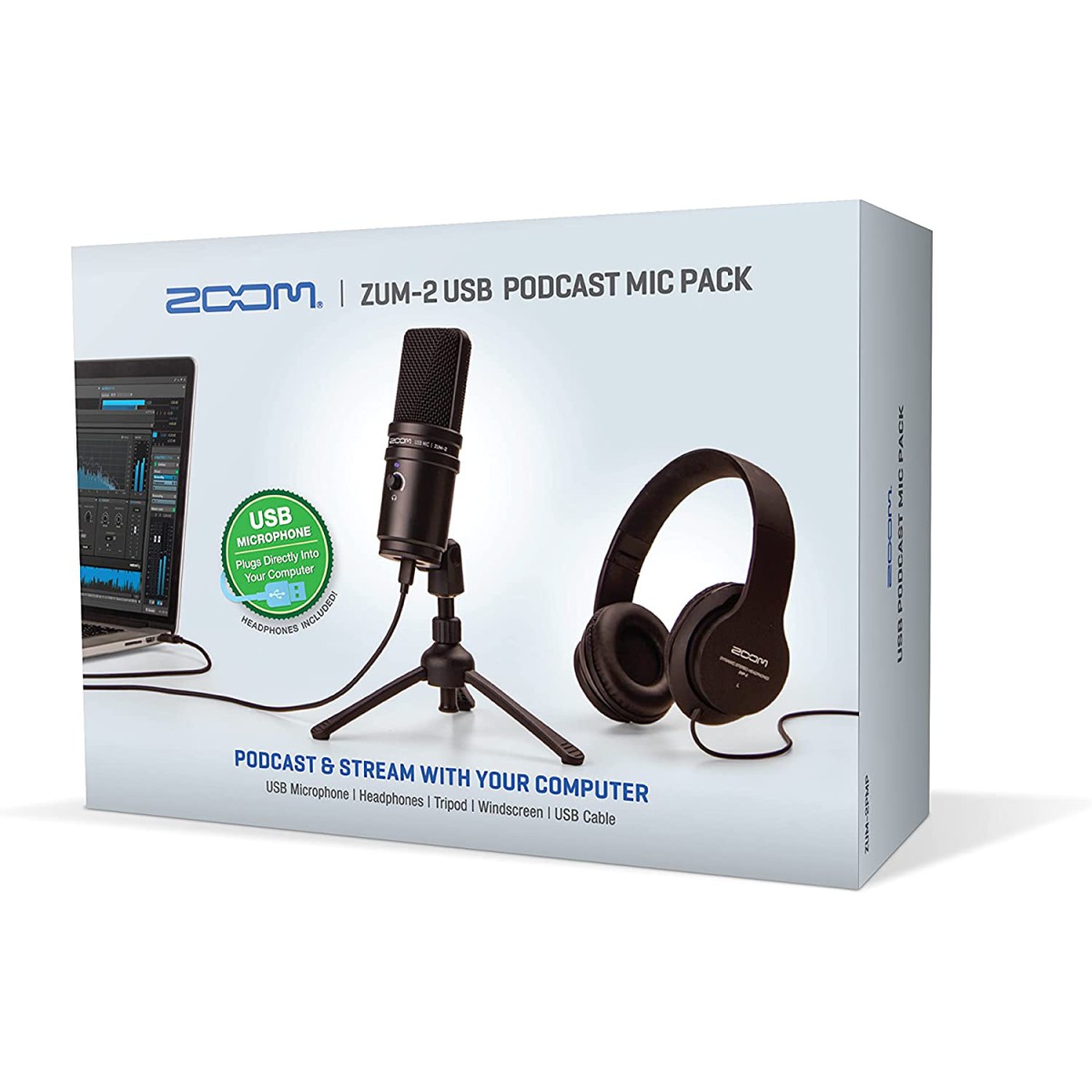 Zoom ZUM-2 USB Podcast Seti Zoom ZUM-2 USB Podcast Seti