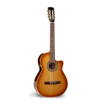 La Patrie Hybrid CW Qii Elektro Klasik Gitar (Light Burst)