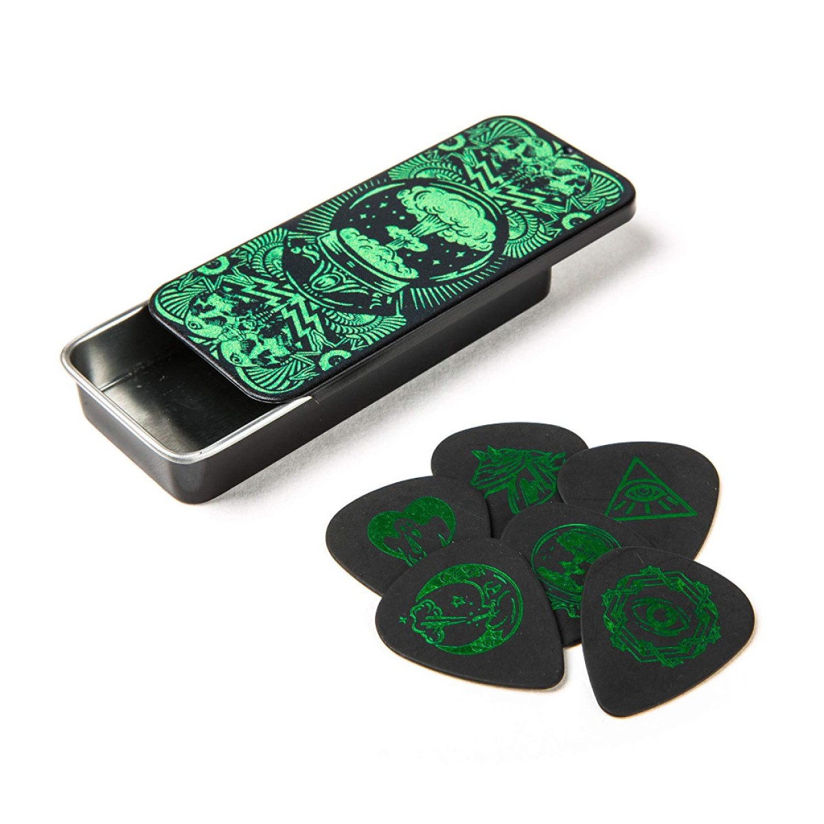 Jim Dunlop I Love Dust Green 6lı Pena Seti Jim Dunlop I Love Dust Green 6lı Pena Seti
