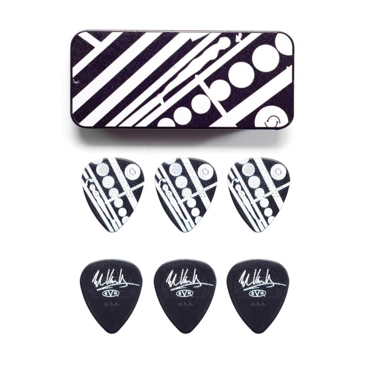 Jim Dunlop Eddie Van Halen Circle Pena (0.60mm) Jim Dunlop Eddie Van Halen Circle Pena (0.60mm)