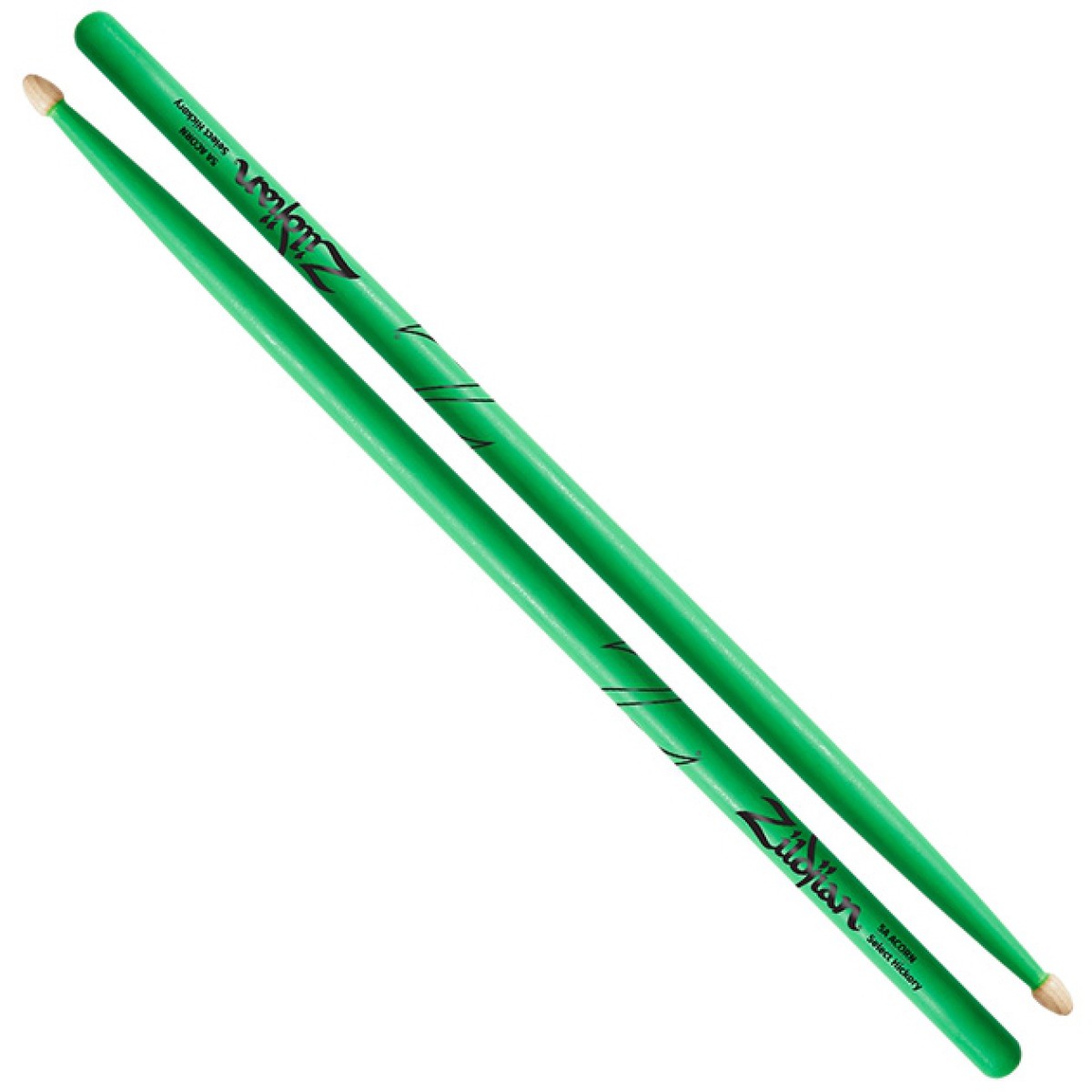 Zildjian 5A Acorn Baget (Neon Yeşil)