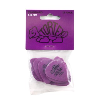 Jim Dunlop Tortex Standard 12li Pena Seti (1.14mm) Jim Dunlop Tortex Standard 12li Pena Seti (1.14mm)