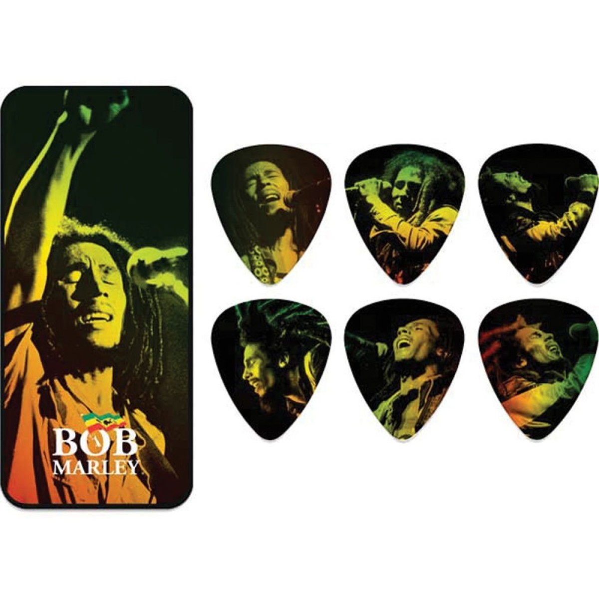 Jim Dunlop Bob Marley Reggae Pena (Medium) Jim Dunlop Bob Marley Reggae Pena (Medium)