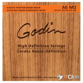 Godin MD Phos Bronze Akustik Gitar Teli (.013-.056) Godin MD Phos Bronze Akustik Gitar Teli (.013-.056)