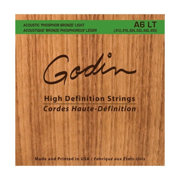 Godin Lt Phos Bronze Akustik Gitar Teli (12-53)