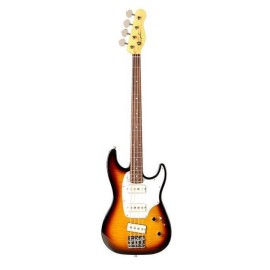 Godin Shifter MN Bas Gitar (Vintage Burst Flame) Godin Shifter MN Bas Gitar (Vintage Burst Flame)