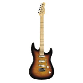Godin Progression Elektro Gitar (Vintage Burst Flame) Godin Progression Elektro Gitar (Vintage Burst Flame)