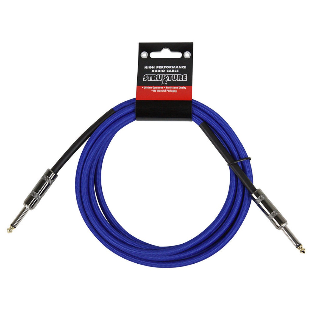 Strukture SC10BL Gitar Kablosu (3 m) Strukture SC10BL Gitar Kablosu (3 m)