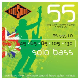Rotosound RS555LD Linea Pressure Wound 5 Telli Bas Gitar Teli (45-130) Rotosound RS555LD Linea Pressure Wound 5 Telli Bas Gitar Teli (45-130)