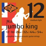 Rotosound JK12 Jumbo King Akustik Gitar Teli (12-54)