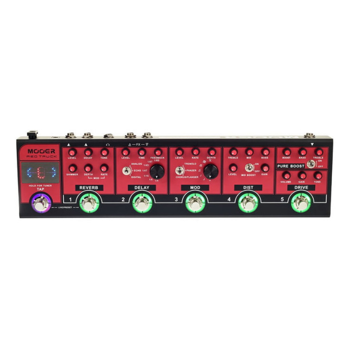 Mooer Redtruck Kombine Multi Efekt Pedalı
