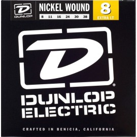 Jim Dunlop DEN0838 Nickel Wound Light Elektro Gitar Teli (08–38) Jim Dunlop DEN0838 Nickel Wound Light Elektro Gitar Teli (08–38)