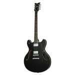 Schecter Corsair Elektro Gitar (Siyah)