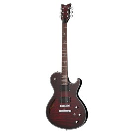 Schecter Hellraiser Solo-6 E/A Elektro Gitar (Black Cherry)