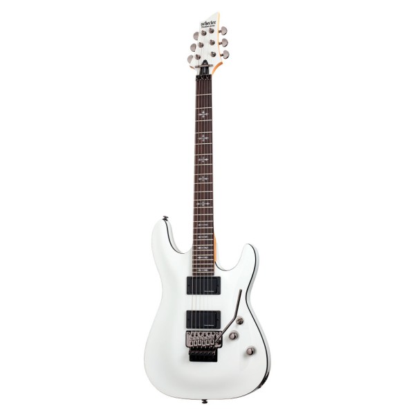 Schecter Demon-6 FR Elektro Gitar (Vintage White)