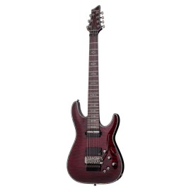 Schecter Hellraiser C-7 FR S 7 Telli Elektro Gitar (Black Cherry)