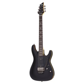 Schecter Demon-6 FR SBK Elektro Gitar (Aged Black Satin) Schecter Demon-6 FR SBK Elektro Gitar (Aged Black Satin)