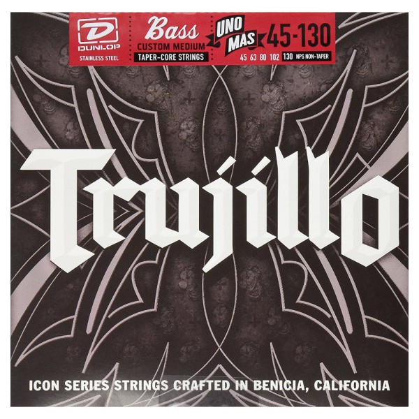 Jim Dunlop RTT45130T Robert Trujillo Icon Series Signature Bas Gitar Teli (45–130)