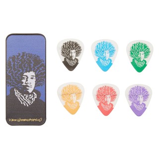 Jim Dunlop John Van Hamersveld Jimi Hendrix 6lı Pena Seti (Medium) Jim Dunlop John Van Hamersveld Jimi Hendrix 6lı Pena Seti (Medium)