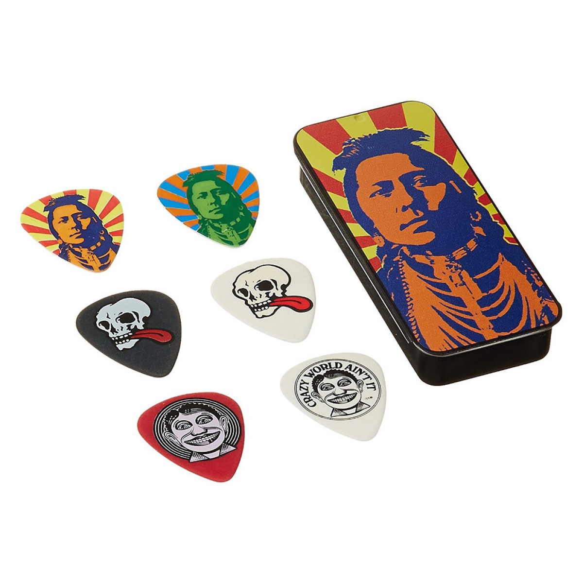 Jim Dunlop John Van Hamersveld Johnny Face 6lı Pena Seti (Heavy) Jim Dunlop John Van Hamersveld Johnny Face 6lı Pena Seti (Heavy)