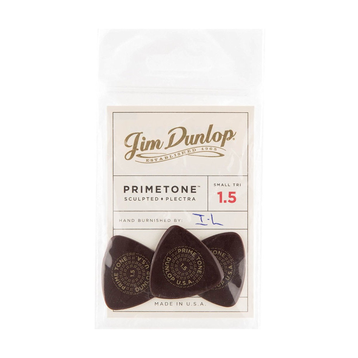 Jim Dunlop Primetone Small Triangle Smooth 3lü Pena Seti (1.50mm) Jim Dunlop Primetone Small Triangle Smooth 3lü Pena Seti (1.50mm)