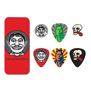 Jim Dunlop John Van Hamersveld Johnny Face 6lı Pena Seti (Medium) Jim Dunlop John Van Hamersveld Johnny Face 6lı Pena Seti (Medium)