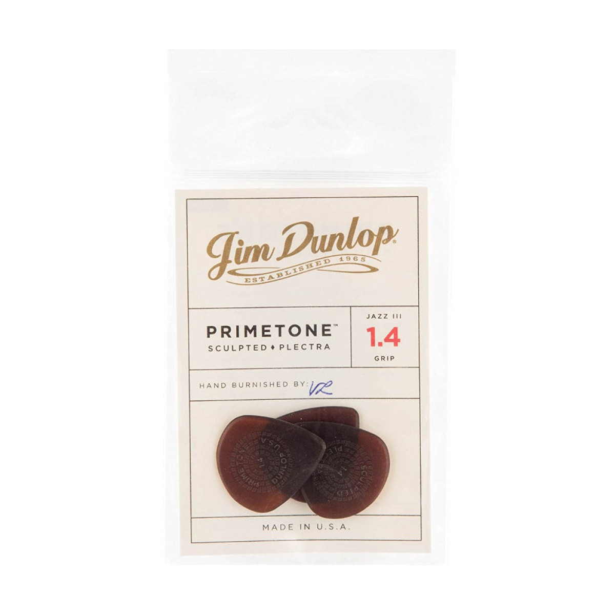 Jim Dunlop Primetone Jazz III 3lü Pena Seti (1.14mm) Jim Dunlop Primetone Jazz III 3lü Pena Seti (1.14mm)