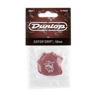 Jim Dunlop Gator Grip 12li Pena Seti (0.58mm) Jim Dunlop Gator Grip 12li Pena Seti (0.58mm)