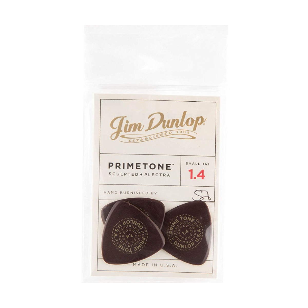 Jim Dunlop Primetone Small Triangle Smooth 3lü Pena Seti (1.40mm) Jim Dunlop Primetone Small Triangle Smooth 3lü Pena Seti (1.40mm)