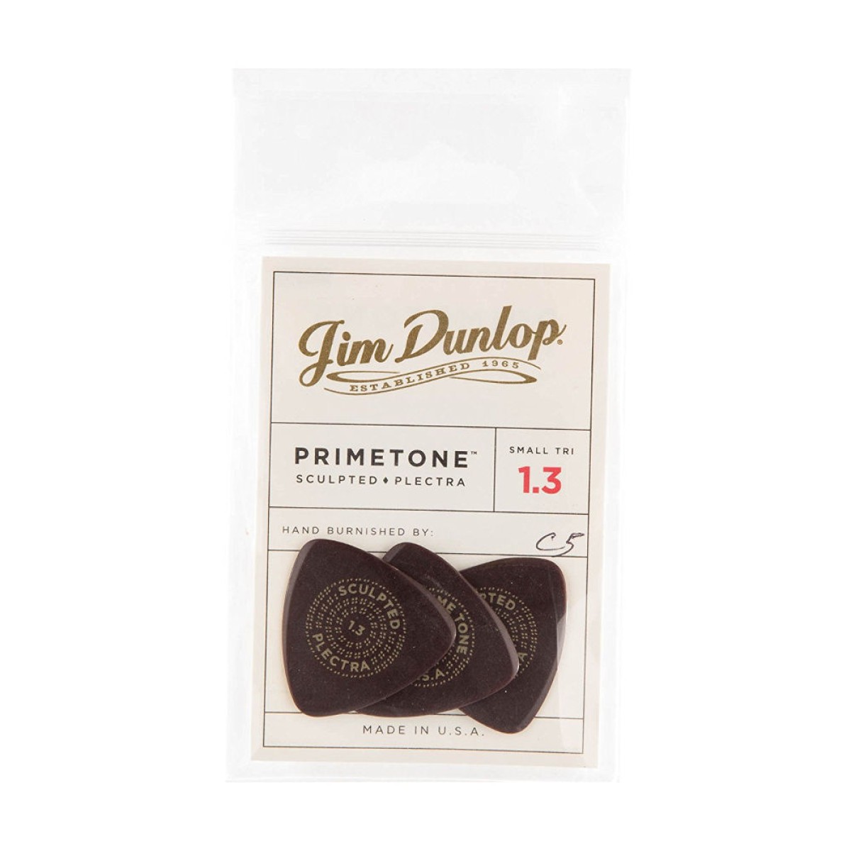 Jim Dunlop Primetone Small Triangle Smooth 3lü Pena Seti (1.30mm) Jim Dunlop Primetone Small Triangle Smooth 3lü Pena Seti (1.30mm)