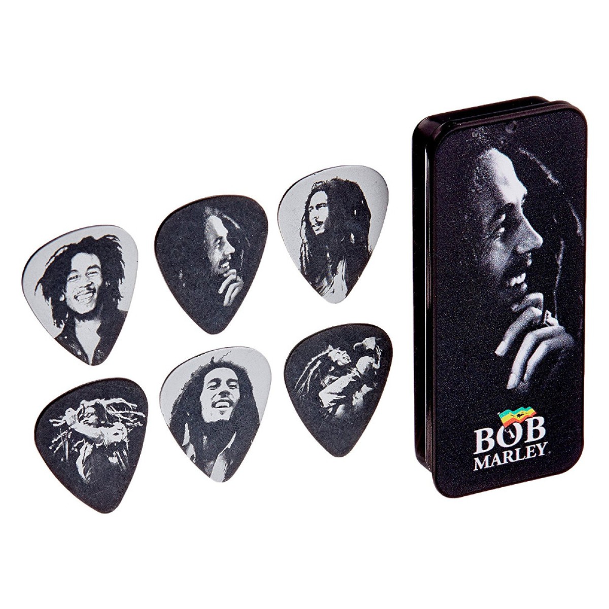 Jim Dunlop Bob Marley 6lı Pena Seti (Heavy) Jim Dunlop Bob Marley 6lı Pena Seti (Heavy)