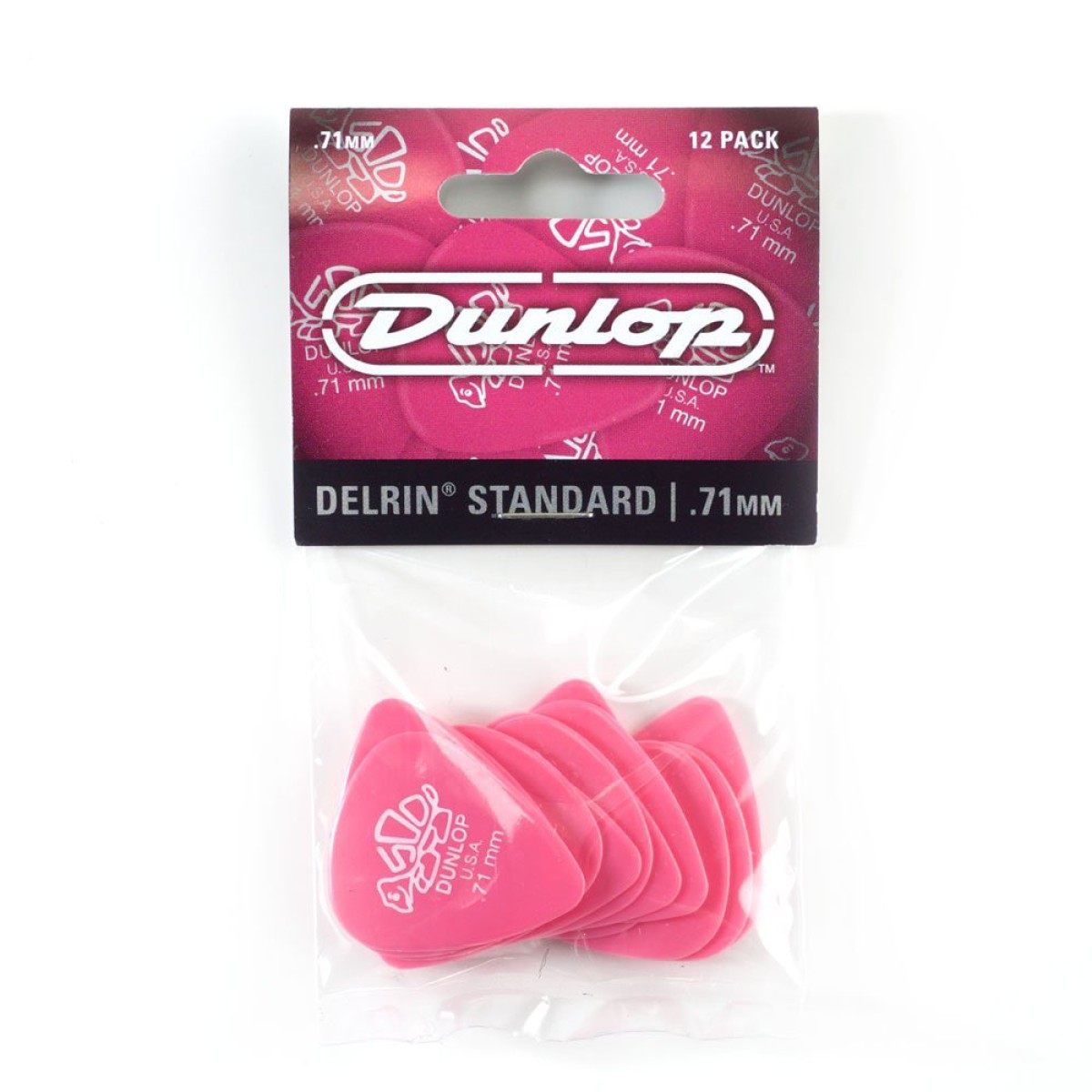 Jim Dunlop Delrin 12li Pena Seti (0.71mm) Jim Dunlop Delrin 12li Pena Seti (0.71mm)