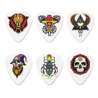 Jim Dunlop Alan Forbes Series II 6lı Pena Seti (0.60mm) Jim Dunlop Alan Forbes Series II 6lı Pena Seti (0.60mm)