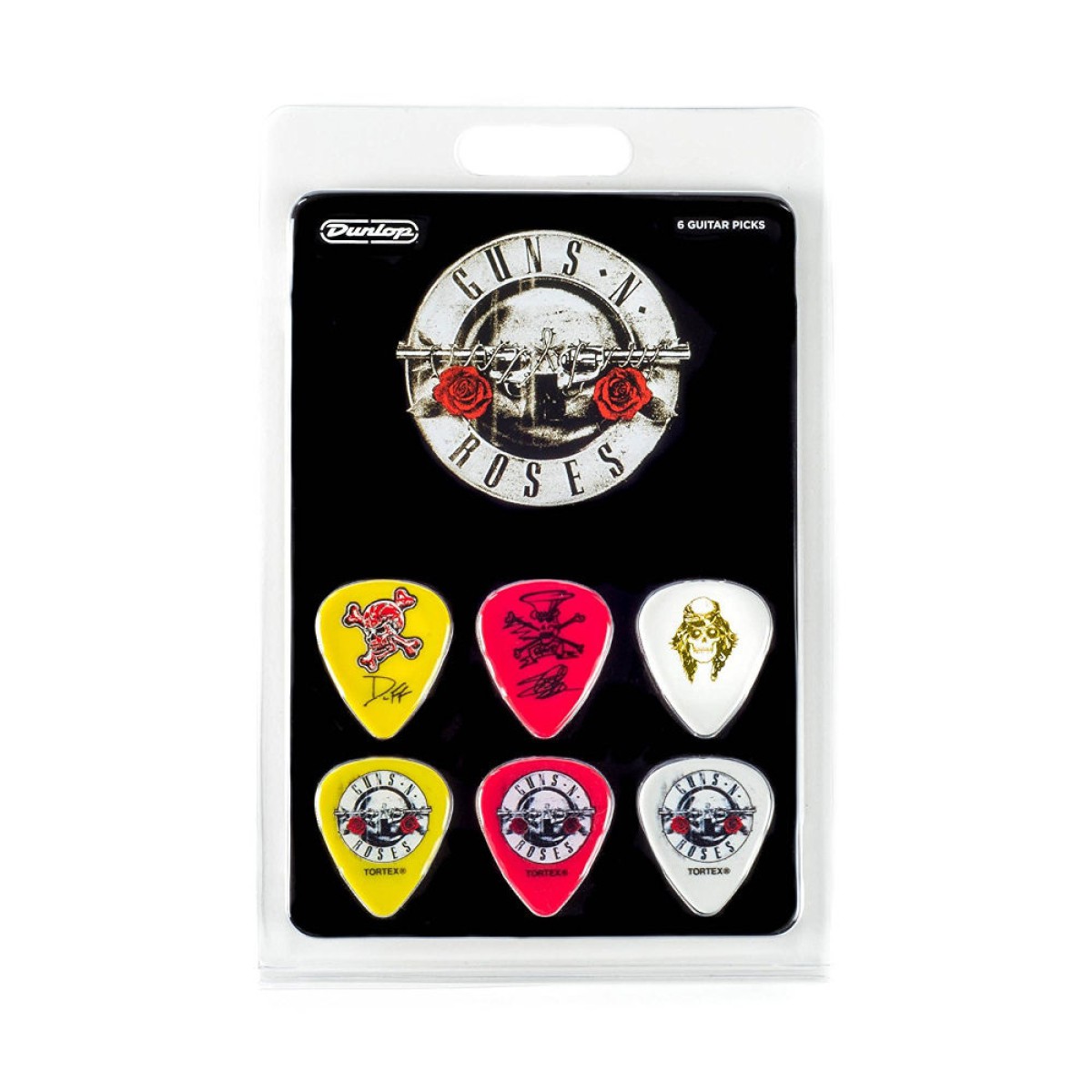 Jim Dunlop GNR001 Guns N Roses 6lı Pena Seti Jim Dunlop GNR001 Guns N Roses 6lı Pena Seti