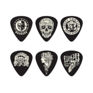 Jim Dunlop Lucky 13 6lı Pena Seti (0.73mm) Jim Dunlop Lucky 13 6lı Pena Seti (0.73mm)