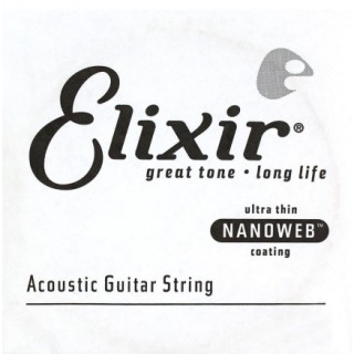 Elixir 15153 Nanoweb 80/20 Bronze Akustik Gitar Teli (53)