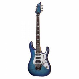 Schecter Banshee-6 Extreme FR Elektro Gitar (Ocean Blue Burst)