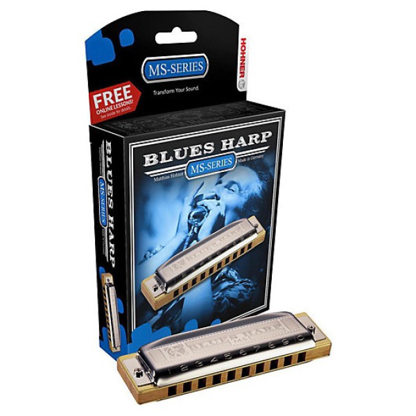 Hohner Blues Harp MS Serisi Mızıka (Si Bemol Majör)