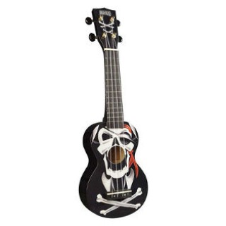 Mahalo Soprano Ukulele (Pirate Black) Mahalo Soprano Ukulele (Pirate Black)