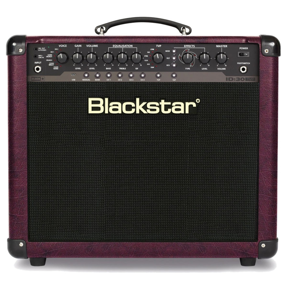 Blackstar ID:30 TVP Kombo Elektro Gitar Amfi (Artisan Red) Blackstar ID:30 TVP Kombo Elektro Gitar Amfi (Artisan Red)