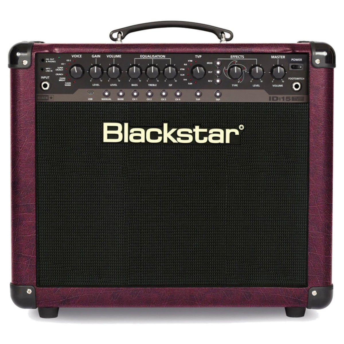 Blackstar ID:15 TVP Kombo Elektro Gitar Amfi (Artisan Red) Blackstar ID:15 TVP Kombo Elektro Gitar Amfi (Artisan Red)