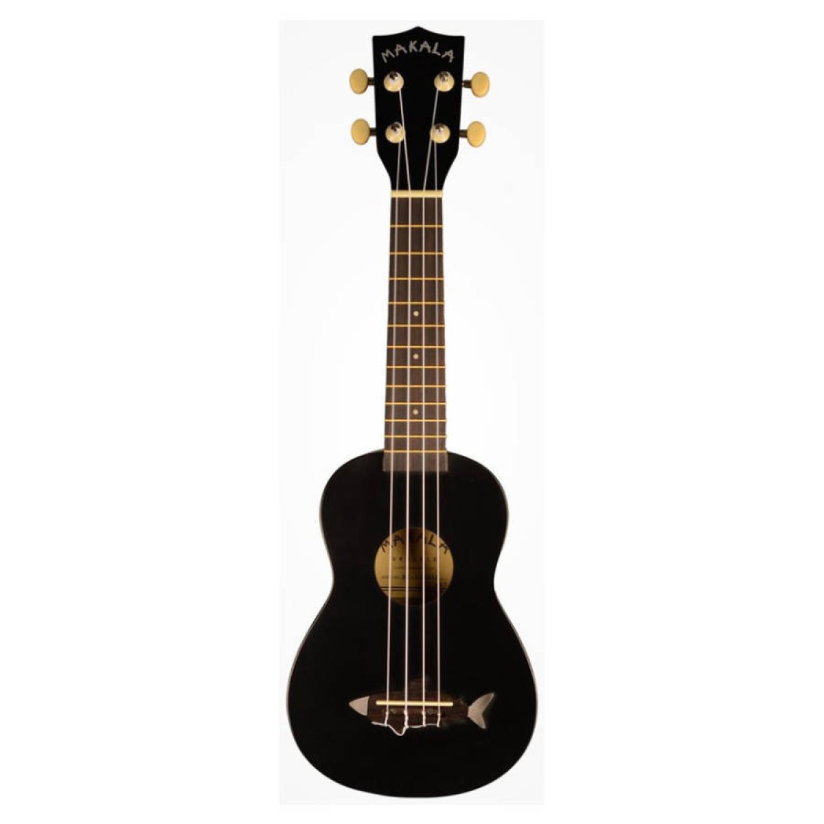 Kala Makala Shark Soprano Ukulele (Siyah) Kala Makala Shark Soprano Ukulele (Siyah)