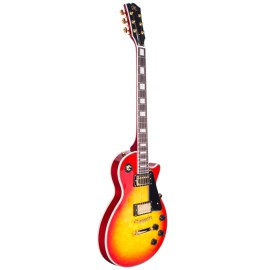SX Les Paul Elektro Gitar (Cherry Sunburst) SX Les Paul Elektro Gitar (Cherry Sunburst)