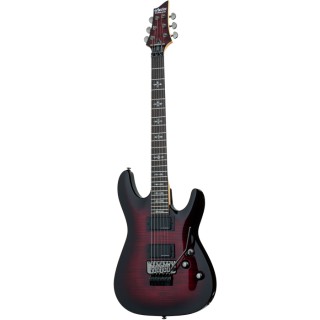 Schecter Demon-6 FR Elektro Gitar (Crimson Red Burst)