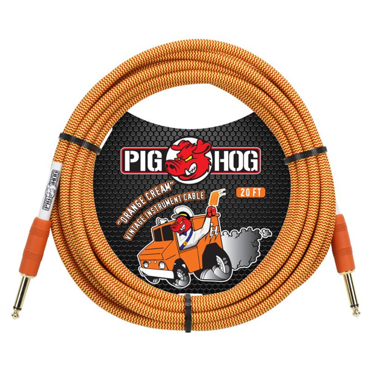 Pig Hog PCH20CC Enstrüman Kablosu (6 m) Pig Hog PCH20CC Enstrüman Kablosu (6 m)