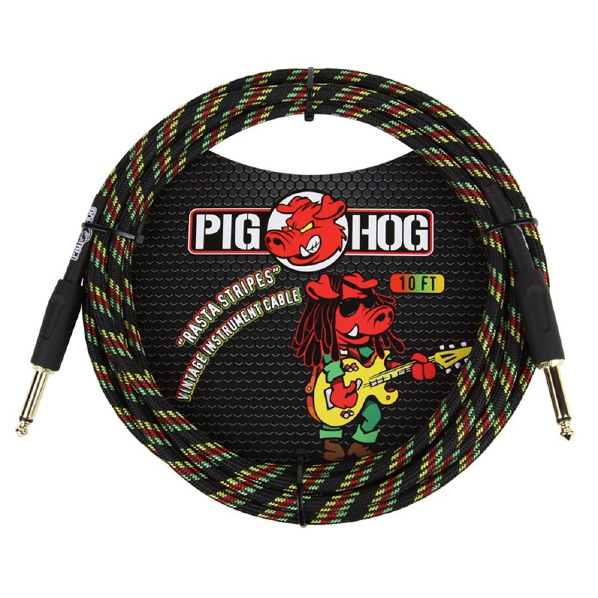 Pig Hog PCH10RA Enstrüman Kablosu (3 m) Pig Hog PCH10RA Enstrüman Kablosu (3 m)