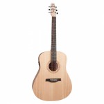 Seagull Excursion Spruce ISYST Elektro Akustik Gitar (Natural Solid)