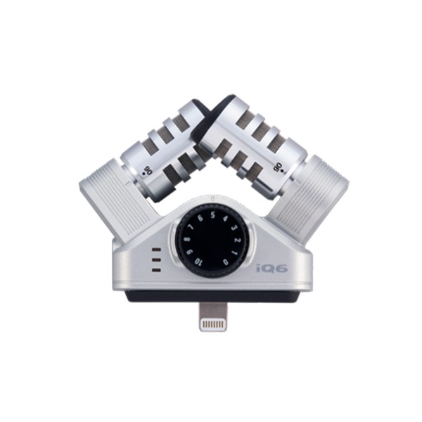Zoom IQ6 Stereo Kayıt Mikrofonu iPhone/iPad/iPod Uyumlu